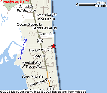 Map to Anastasia Condos