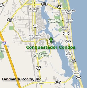 Conquistador Condo Map