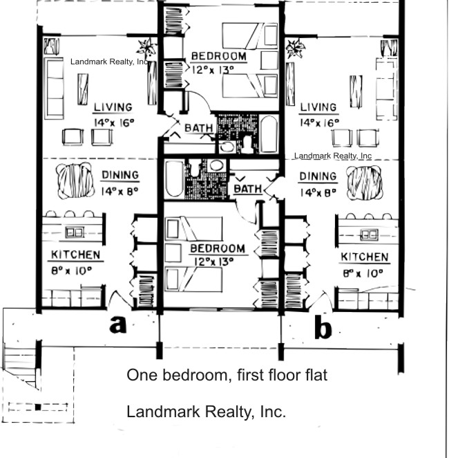 One bedroom flat