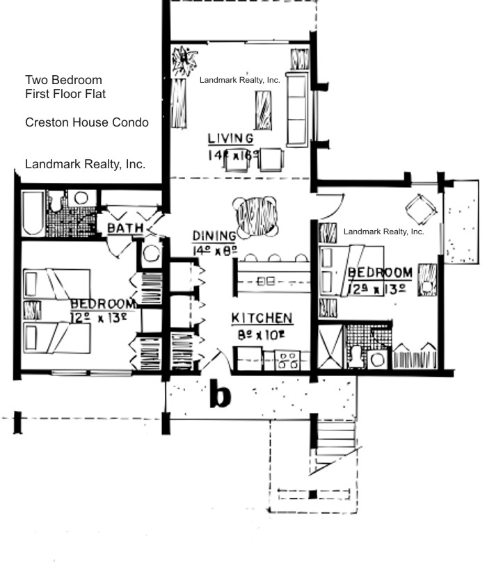 Two bedroom Flat