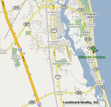 Hibiscus Condo Map
