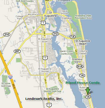 Island House Condo Map