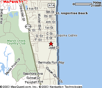 Makarios Condos are located in Saint Augustine Beach, Florida, about five miles south of historic downtown Saint Augustine.