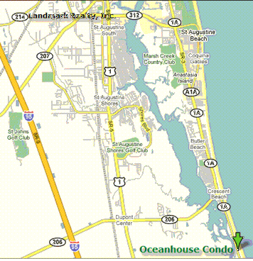 Ocean House Condo Map