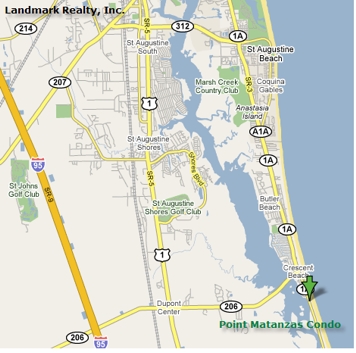 Point Matanzas Condo Map