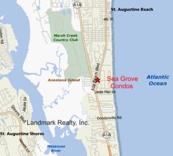Sea Grove Condo Map