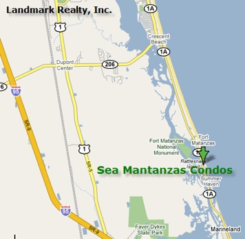 Sea Matanzas Condo Map