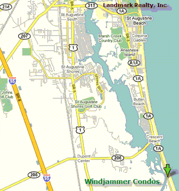 Windjammer Condo Map